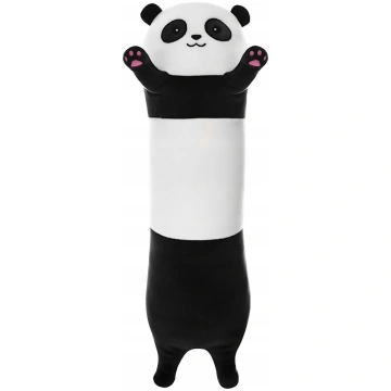 Plīša panda spilvens, mīkstā rotaļlieta 70 cm