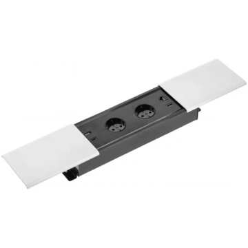 GTV iebūvējams rozešu bloks 2-v USB A+C HDMI RJ45 