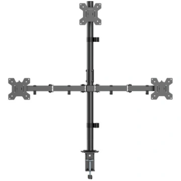 Monitor mount triple 17- 27 inches; 10kg per arm m