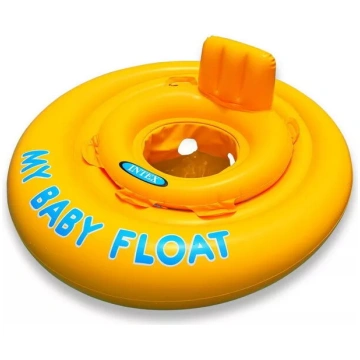 Bērnu pludiņš Intex My Baby Float Dzeltenais