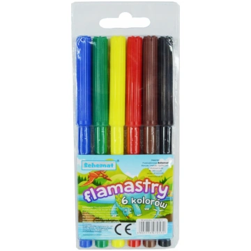 Teka Flomāsteri 6 krāsu