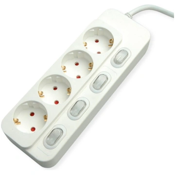 VALUE - power strip - 3600 Watt 19.99.0940 Secomp