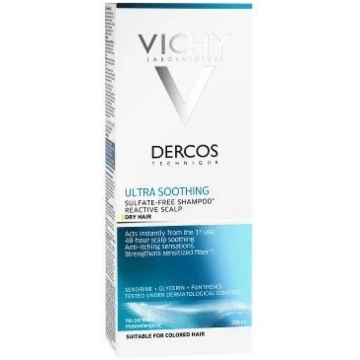 Vichy - Ultra Dercos šampūns sausiem matiem Dercos