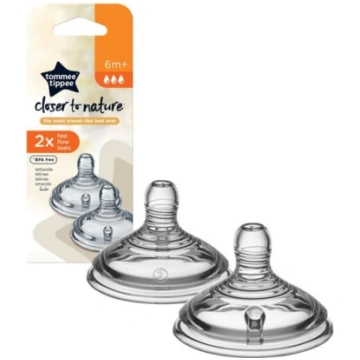 Tommee Tippee knupis, ātrs Easi-Vent, 2gb