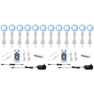AIBOO RGB LED virtuves skapju apgaismojuma komplek