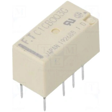 Relay: electromagnetic | DPDT | Ucoil: 3VDC | 0.3A
