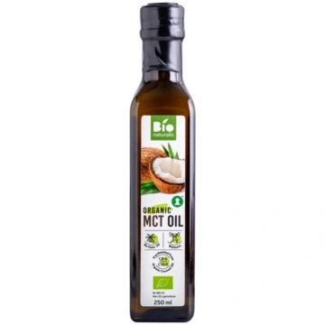 Bioloģiska MCT kokosriekstu eļļa, 250 ml BIONATURA