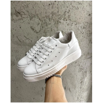 Sneakers basic white Evolution Milano