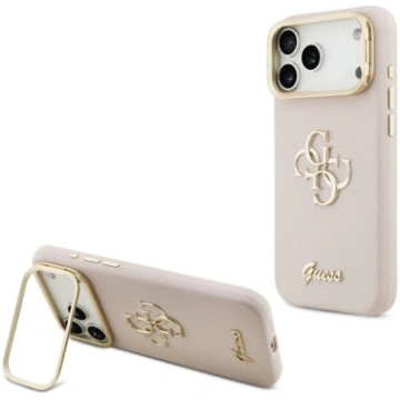 Guess Grained Big 4G & Stand Camera case for iPhon
