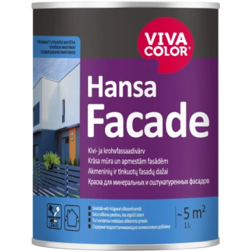 Krāsas mūra un apmestām fasādēm Vivacolor Hansa Fa