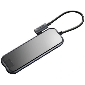 Adapteris Baseus Six Ports HUB Type-C to 3xUSB 3.0