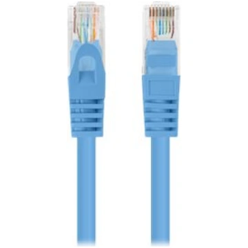 Lanberg patch cable - 1.5 m - blue, RAL 5012 PCU5-