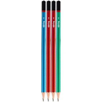Rotring Woodcase zīmuļu komplekts HB 4 gab. - 2094