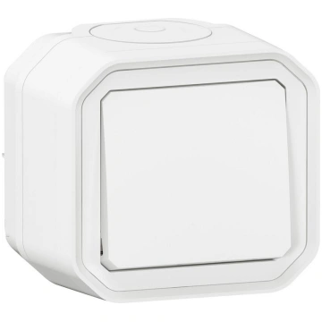 NEW PLEXO IP55 balta virsapmetuma spiedpoga LEGRAN