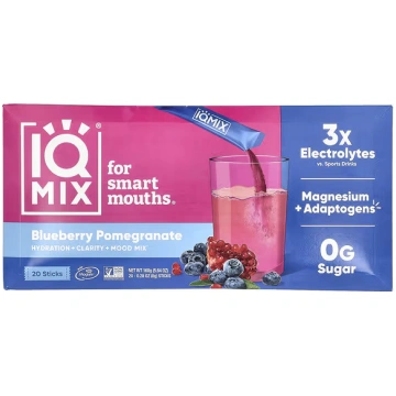 IQBAR, IQMIX®, Hydration + Clarity + Mood Mix, Blu