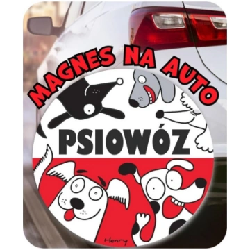 HENRY Magnes na auto PSIOWOZ 454052 (5907465664189