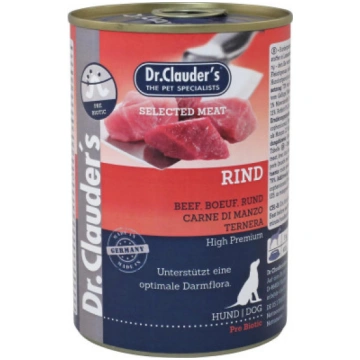 Dr.Clauder"s PreBiotic Selected Meat BEEF 6 x 400g
