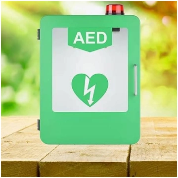 AED defibrilatora skapis mājas defibrilatora pirmā