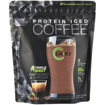 Chike Nutrition, Protein Iced Coffee, Triple Shot,