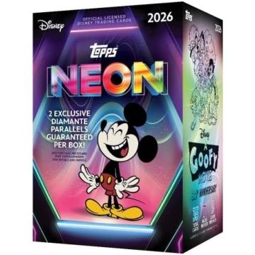 2026 Topps Disney Neon – Value Box satur 35 kartes