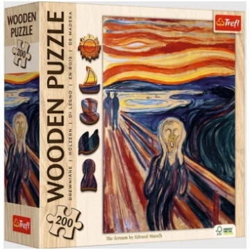 Puzzle - 200 Puzzle Koka - Krzyk - Trefl 20252 Tre