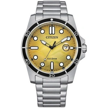 Vīriešu Pulkstenis Citizen AW1816-89X Dzeltens Sud