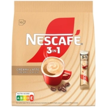 Kafija, šķīstošā, Nescafe Creamy latte 3in1, 15g x