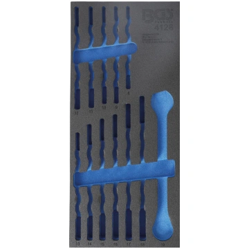 TOOL TRAY 1/3, EMPTY | FOR 4128 POSITION (4128-1) 