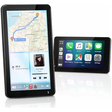 Bezvadu Carplay Android automašīnas ekrāns, HD aiz