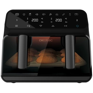 Aerogrils Cecotec Cecofry Advance 9000, melna krās