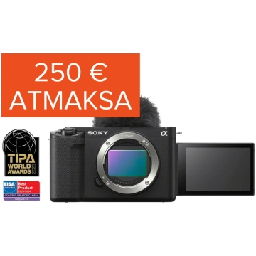 SONY 4K Vlog fotokamera ZV-E1 ar pilnkadra sensoru