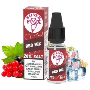 Silver Fox Salts Red Mix 20mg Nicotine Salt E-Liqu