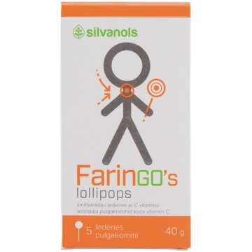 Silvanols FarinGos Lollipops ledenes, 5 gb