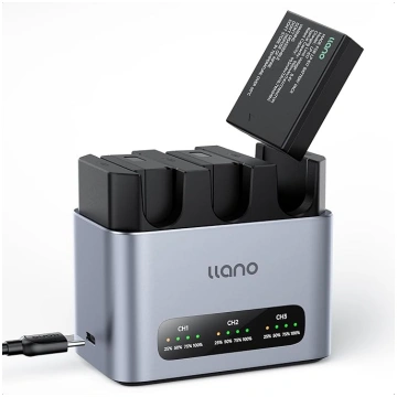llano 3 LP-E17 bateriju un 30 W ātrās lādēšanas ko