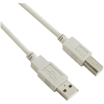 4World USB 2.0 Type A-B M/M 5m Gray (04680)