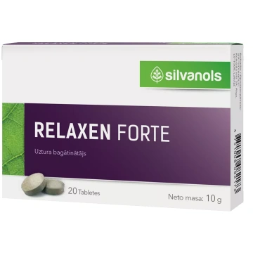 RELAXEN Forte tabletes, 20 gab