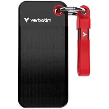 Verbatim Pocket ārējais SSD disks 128GB melns un s