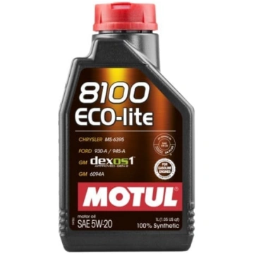 Motul 8100 Eco-lite 5W20 1L API SN-RC/SN+, ILSAC G