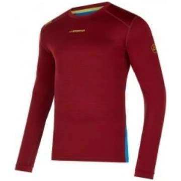 Krekls TOUR LS M (Krāsa: "Sangria/Electric Blue", 