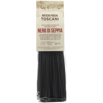 Makaroni ar kalmāru tinti ANTICHI PODERI Nero di S