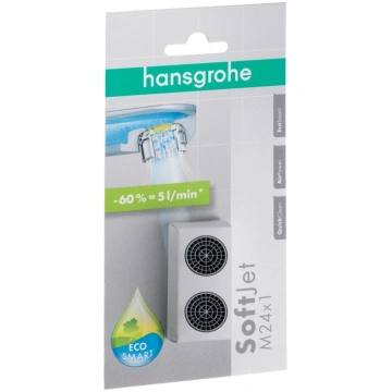 Hansgrohe SoftJet aerators M24x1, 5l/min (2 gab.),