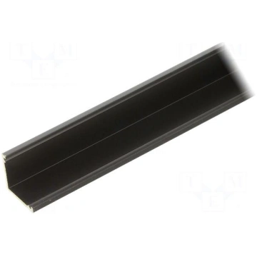 Profiles for LED modules | black | 1m | CABI12 DUO