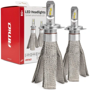 LED Headlights RS+ Series H4 50W AMIO-01082 AMIO 0