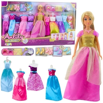 Anlily large fashion set doll dresses 24pcs ( 5905