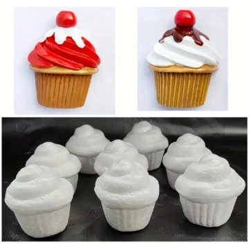 4gab.Foam cupcake forma 7cm x 7cm