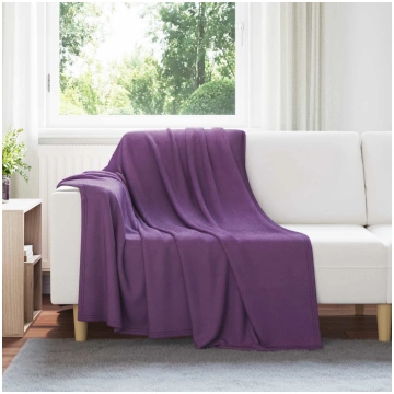 Pleds violeta 200 x 150 cm flīss