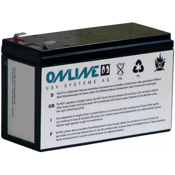 Rezerves UPS akumulators ONLINE USV-Systeme BCZ200