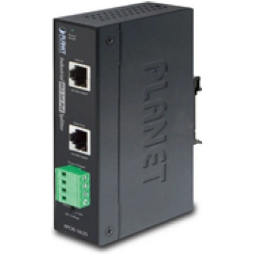 IP30 Industrial 802.3at High Power PoE Splitter - 