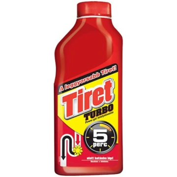 Cauruļu tīrīšanas līdzeklis Tiret 500ml TURBO