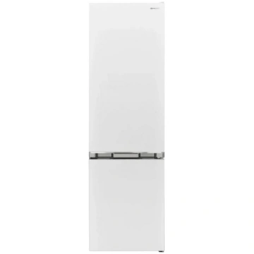 SHARP ledusskapis ar saldētavu apakšā, 180 cm, bal